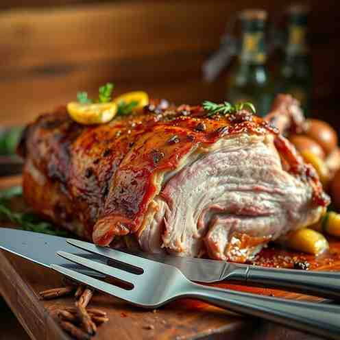 Juicy Bone-In Pork Shoulder Roast - Lechon Asado
